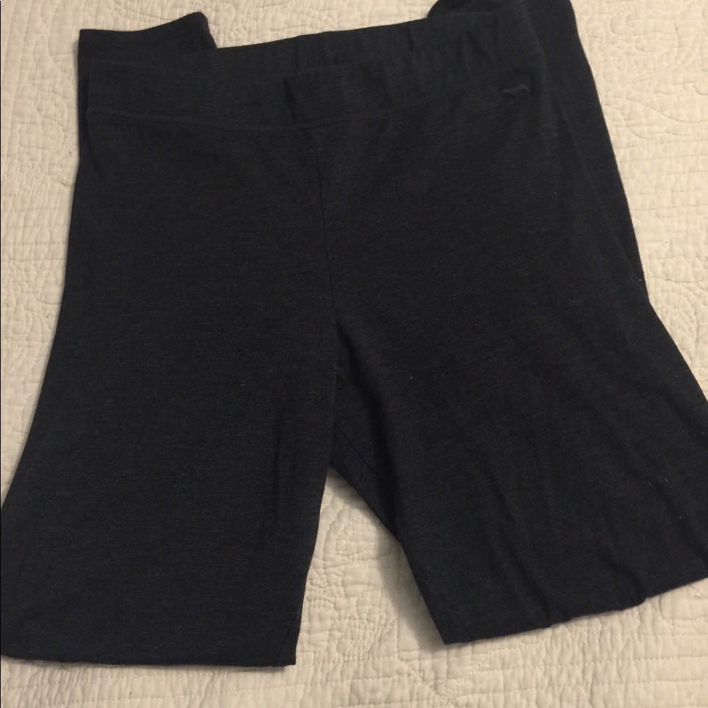Dark grey PINK leggings, worn only once or twice.
